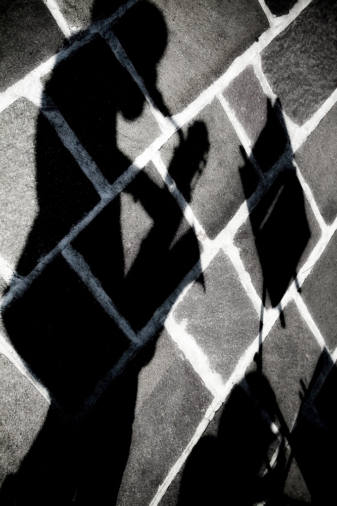 Saxophone shadow